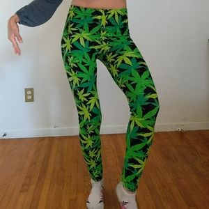 Weed Leggings